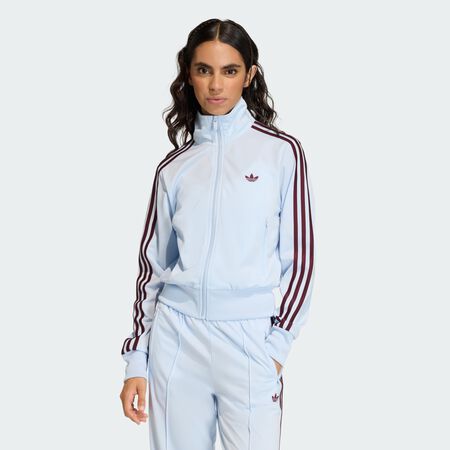 ADIDAS ORIGINALS JACKET FZ FIREBIRD AZUL/MARR&Oacute;N MUJER