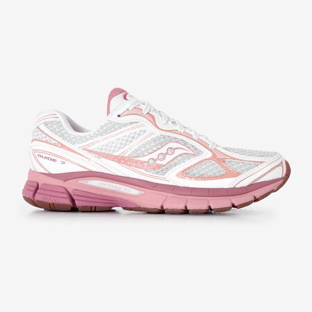 SAUCONY PROGRID GUIDE 7 BLANCO/ROSA MUJER