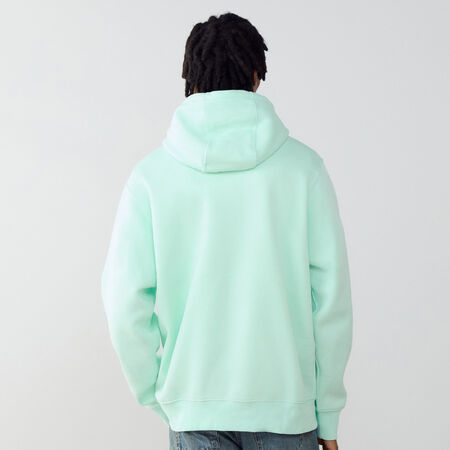 NIKE HOODIE CLUB SMALL LOGO VERDE/BLANCO HOMBRE