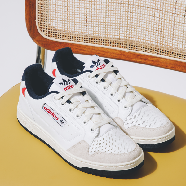 Desfiladero Operación posible orificio de soplado ADIDAS ORIGINALS NY 90 LINEAR LOGO BLANCO/AZUL MARINO/ROJO | Courir.es