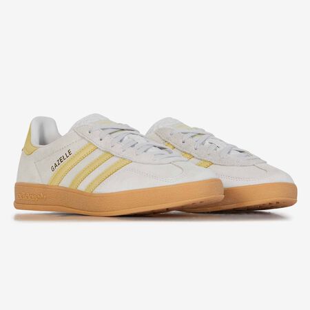 ADIDAS ORIGINALS gazelle GAZELLE INDOOR GRIS/AMARILLO MUJER