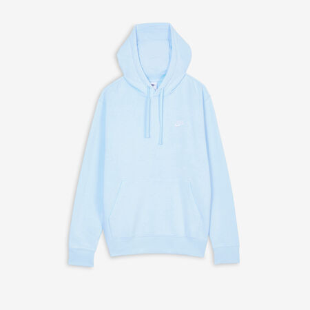 NIKE HOODIE CLUB SMALL LOGO AZUL/BLANCO HOMBRE