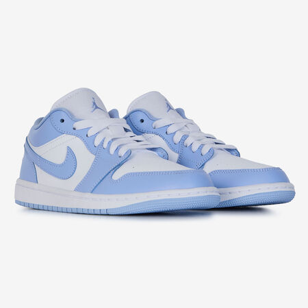 JORDAN AIR JORDAN 1 LOW BLANCO/AZUL MUJER