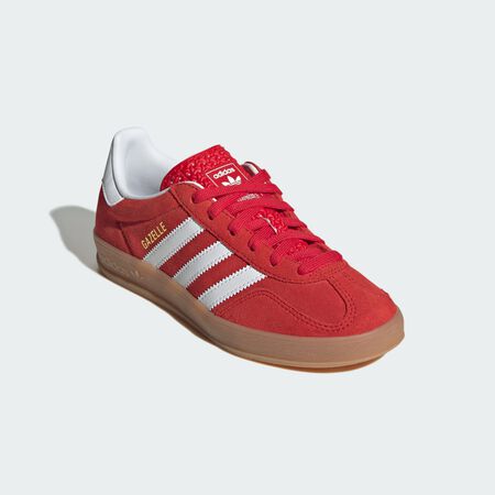 ADIDAS ORIGINALS gazelle GAZELLE INDOOR ROJO/BLANCO JUNIOR