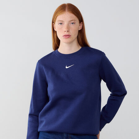 NIKE SWEAT CREW CLUB CENTERED LOGO AZUL MARINO MUJER