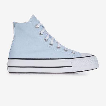 CONVERSE chuck taylor all star CHUCK TAYLOR ALL STAR LIFT HI AZUL MUJER