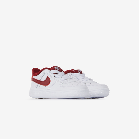 NIKE air force 1 FORCE 1 CRIB BLANC/ROUGE BEBÉ