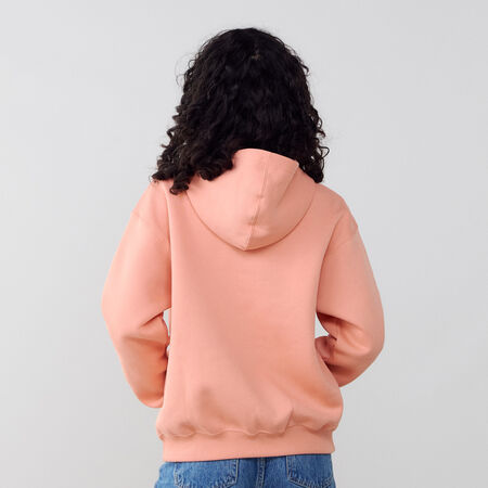 JORDAN HOODIE OVERSIZE BROOKLYN ROSA/BLANCO MUJER