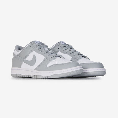 NIKE dunk DUNK LOW BLANCO/GRIS JUNIOR