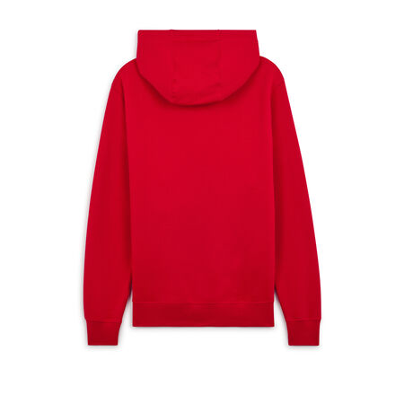 NIKE HOODIE CLUB SMALL LOGO ROJO HOMBRE