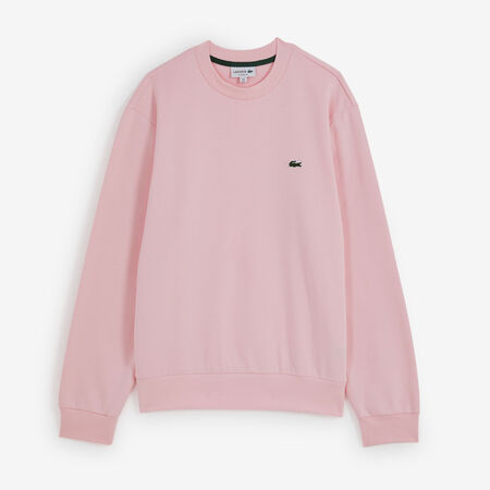 LACOSTE SWEAT CREW CLASSIC LOGO ROSA HOMBRE