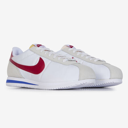 NIKE CORTEZ NYLON OG BLANCO/ROJO HOMBRE