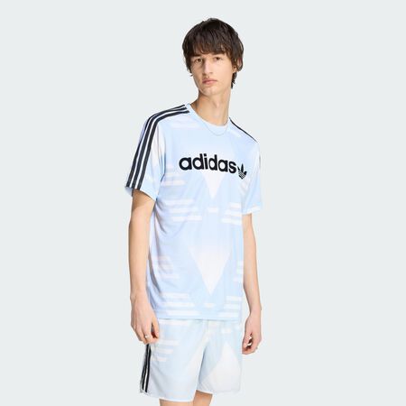 ADIDAS ORIGINALS JERSEY SPONSORED BLANCO/AZUL HOMBRE