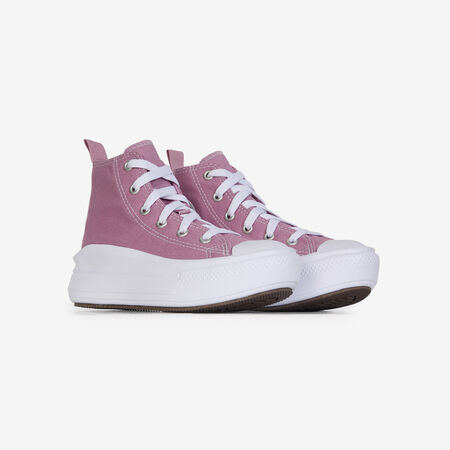CONVERSE CHUCK TAYLOR ALL STAR MOVE HI ROSA/BLANCO INFANTIL