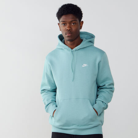 HOODIE CLUB SMALL LOGO : VERDE/BLANCO
