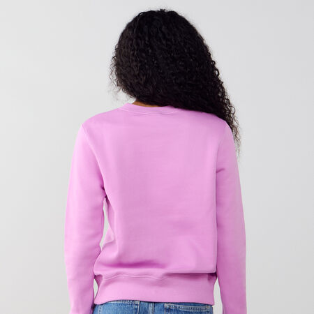 NIKE SWEAT CREW CLUB CENTERED LOGO ROSA MUJER