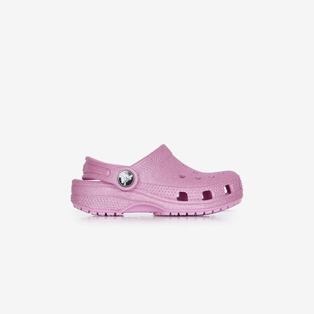 CROCS CLASSIC CLOG GLITTER ROSA BEBÉ