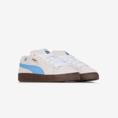 PUMA suede SUEDE XL GRIS/AZUL INFANTIL