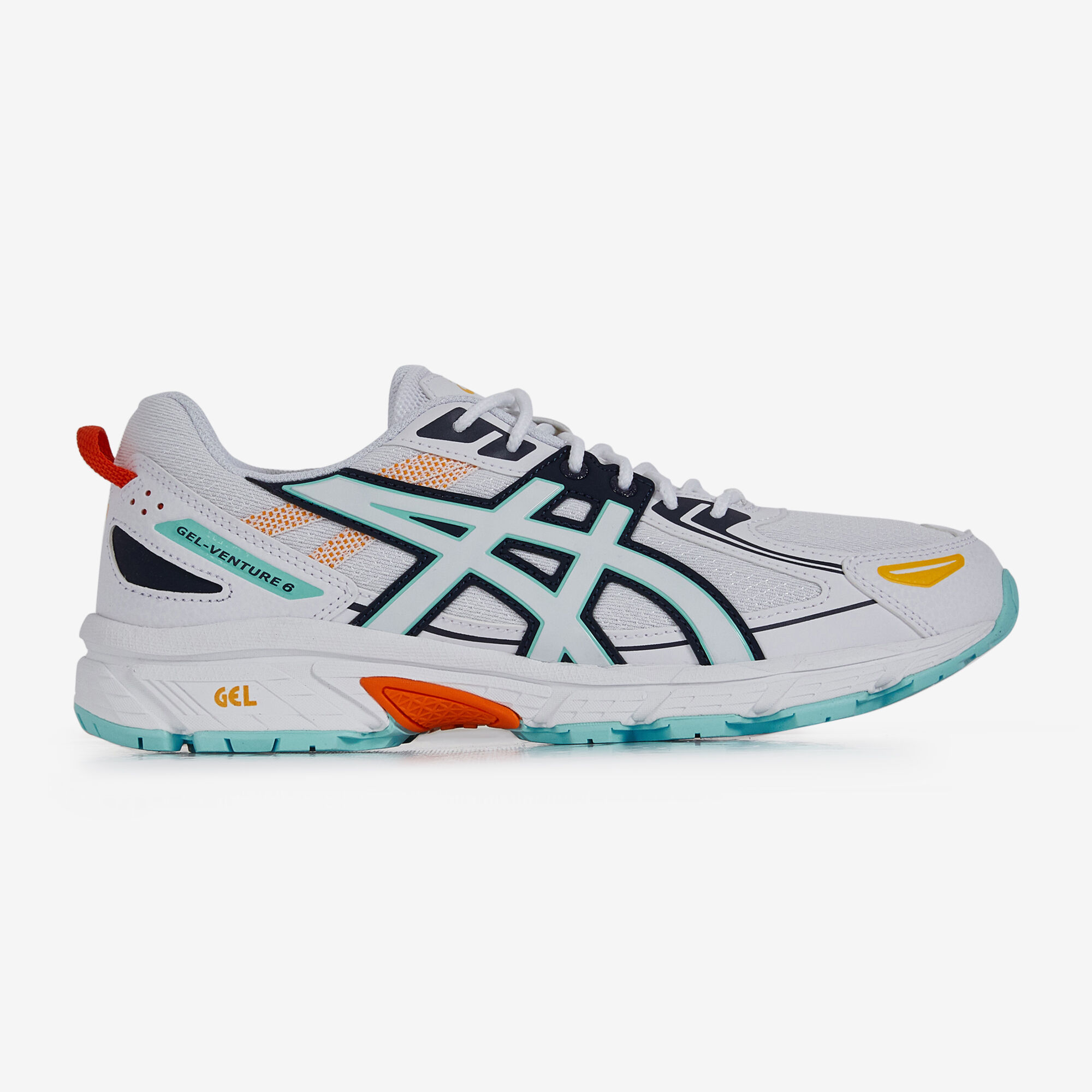 ASICS GEL VENTURE 6 BLANCO CORDONES HOMBRE Courir.es