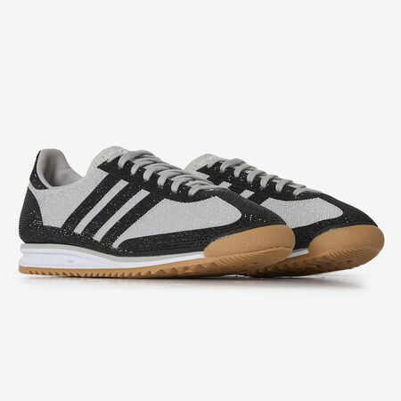 ADIDAS ORIGINALS sl 72 SL 72 OG RHINESTONES PLATEADO/NEGRO MUJER