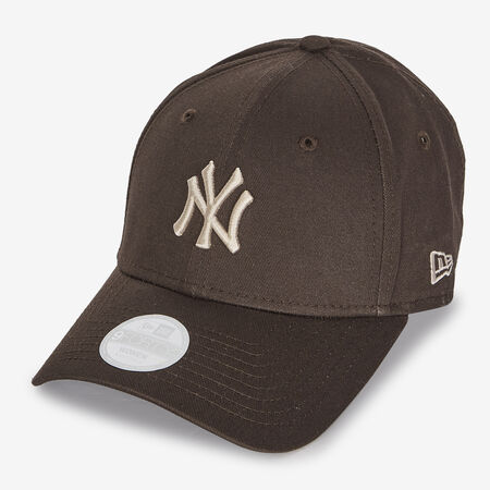 NEW ERA 9FORTY WOMEN NY LEAGUE ESSENTIAL MARRÓN/BEIGE MUJER
