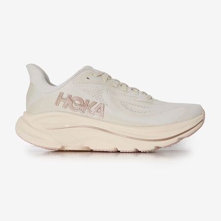 HOKA CLIFTON 10 BEIGE MUJER