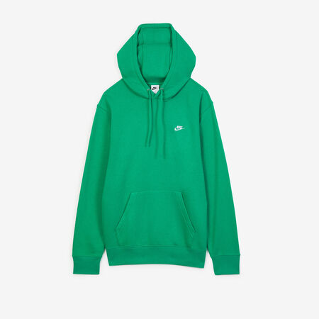 HOODIE CLUB SMALL LOGO : VERDE/BLANCO