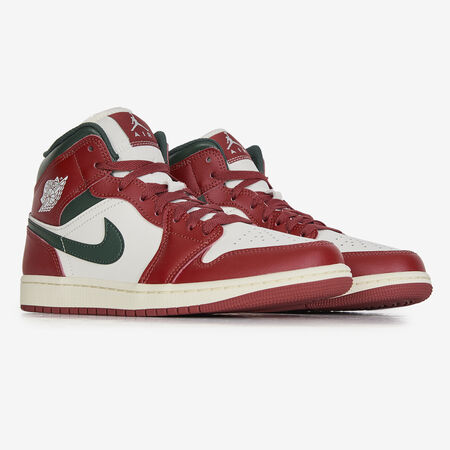 JORDAN AIR JORDAN 1 MID SE BLANCO/ROJO HOMBRE