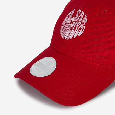 NEW ERA 9TWENTY WOMEN SAN FRANCISCO WASHED ROJO HOMBRE