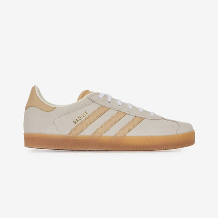 ADIDAS ORIGINALS gazelle GAZELLE BEIGE/MARRÓN JUNIOR