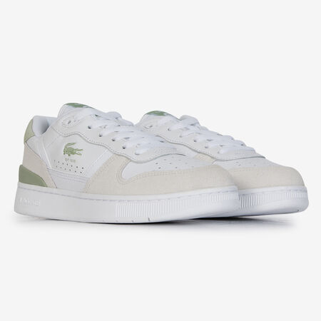 LACOSTE T-CLIP SET BLANCO/VERDE MUJER