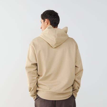NEW BALANCE HOODIE FLEECE UNIFORM HOOPS CRUDO HOMBRE