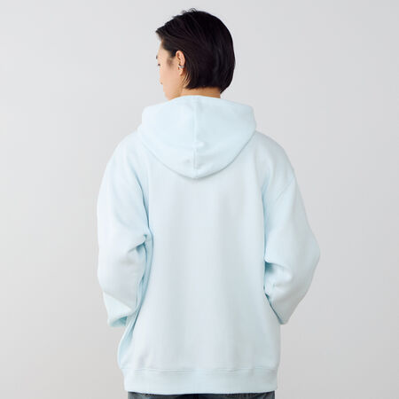 NEW BALANCE HOODIE BIG LOGO AZUL/BLANCO HOMBRE