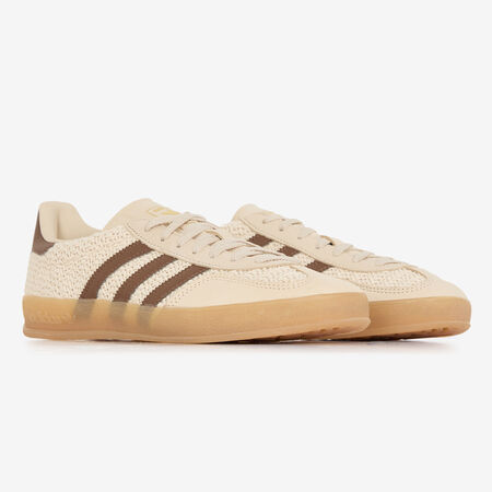 ADIDAS ORIGINALS gazelle GAZELLE INDOOR BEIGE/MARR&Oacute;N HOMBRE