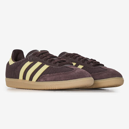 ADIDAS ORIGINALS samba SAMBA MARRÓN/AMARILLO MUJER