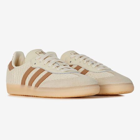 ADIDAS ORIGINALS samba SAMBA OG BEIGE/MARRÓN MUJER
