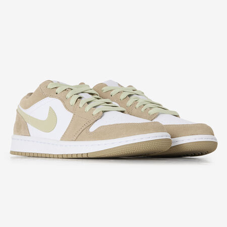 JORDAN air jordan 1 AIR JORDAN 1 LOW BLANCO/CAQUI MUJER