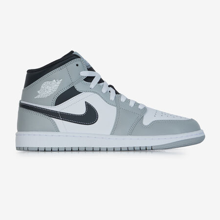 JORDAN air jordan 1 AIR JORDAN 1 MID BLANCO/GRIS HOMBRE
