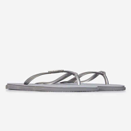 HAVAIANAS SLIM POINT PLATEADO MUJER