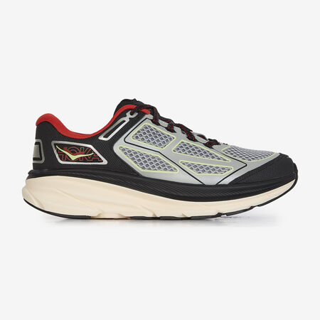 HOKA CLIFTON ONE9 NEGRO/ROJO HOMBRE