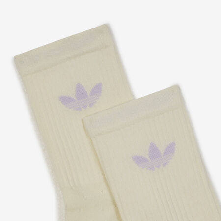 ADIDAS ORIGINALS CHAUSSETTES X3 CREW TIE DYE BEIGE MIXTO