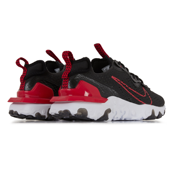 Nike react hot sale negras y rojas