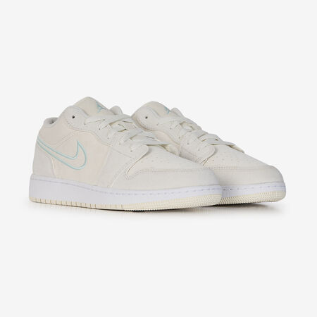 JORDAN AIR JORDAN 1 LOW BEIGE/AZUL JUNIOR