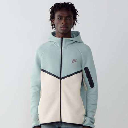 NIKE JACKET TECH FLEECE FZ AZUL/BEIGE HOMBRE