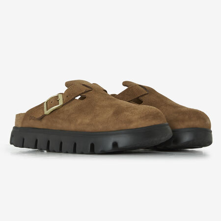 BIRKENSTOCK boston BOSTON CHUNKY DARK TEA MARR&Oacute;N MUJER