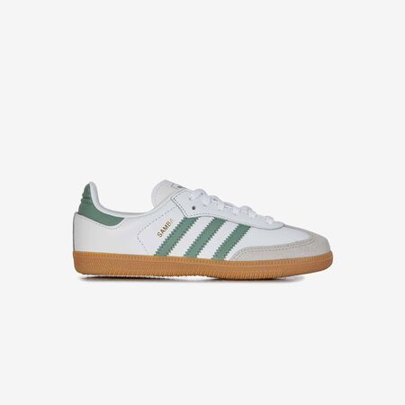 ADIDAS ORIGINALS samba SAMBA OG BLANCO/VERDE INFANTIL