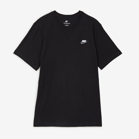TEE SHIRT CLUB : NEGRO/BLANCO