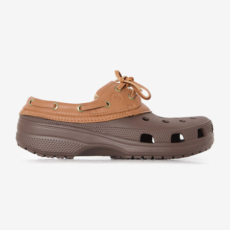 CROCS CLASSIC BOAT SHOE MARR&Oacute;N HOMBRE