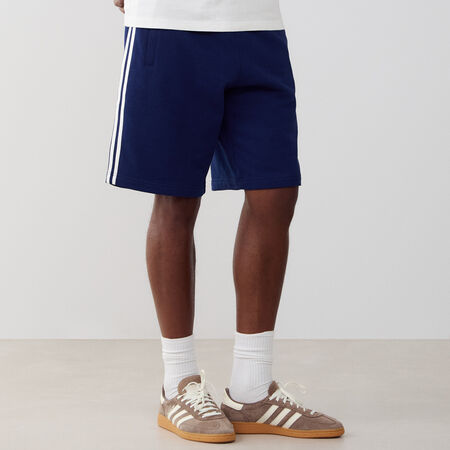 SHORT 3 STRIPES ADICOLOR : AZUL MARINO/BLANCO