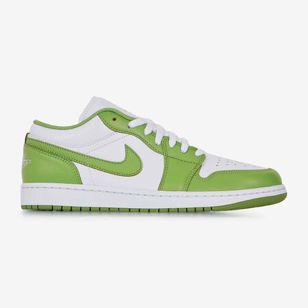 AIR JORDAN 1 LOW SE CHLOROPHYL : BLANCO/VERDE